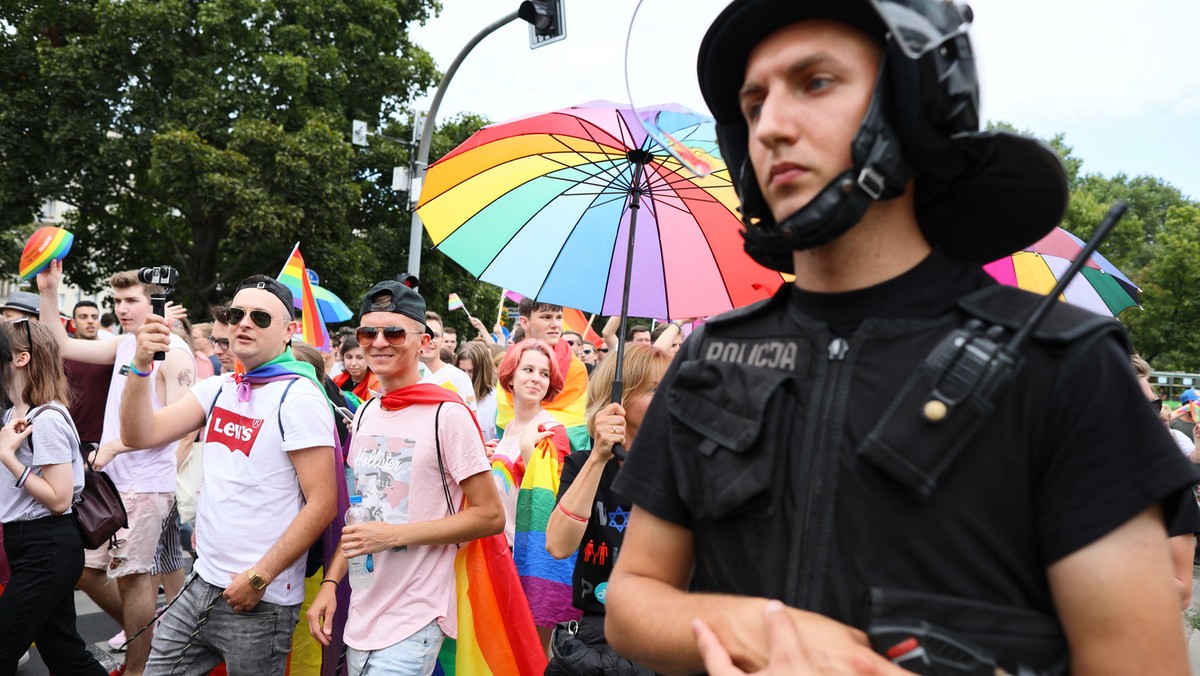 Marsz Równości w Poznaniu. Narodowcy chcieli zablokować przejście