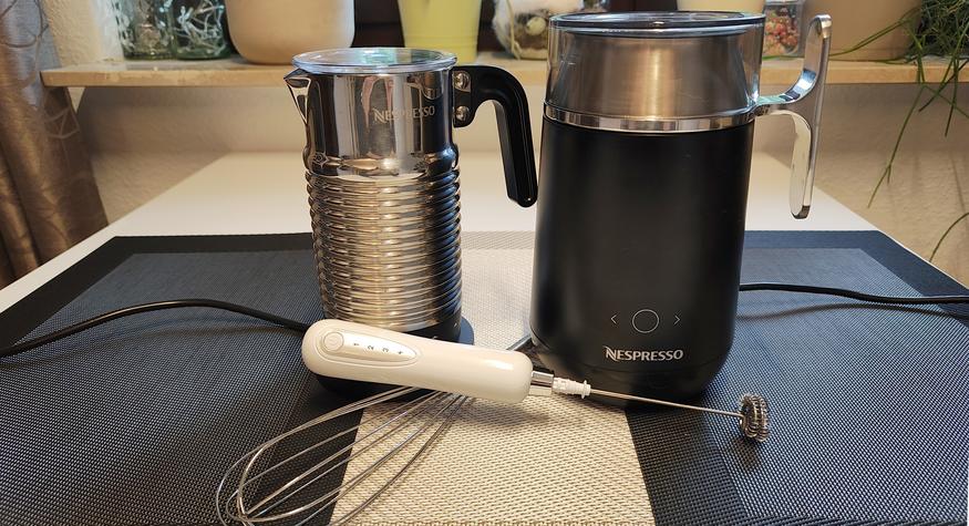 Milchaufschäumer mit Akku, der & gelingt Cappuccino USB perfekte TechStage | So App