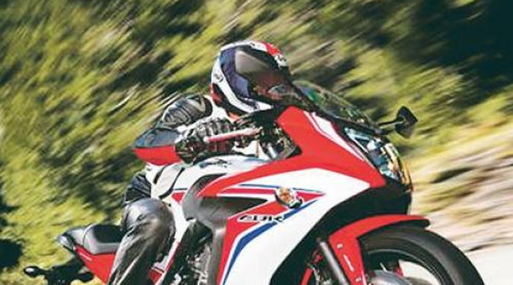 Honda CBR650F –  200 kiló adrenalin