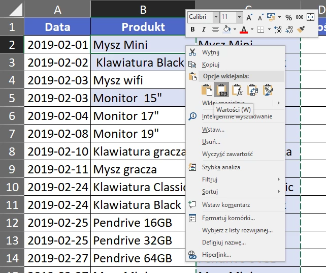 Kurs Excel Cz 6 Operacje Na Tekście 7056