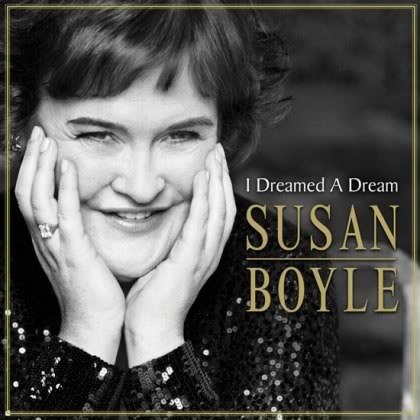 Okładka debiutanckiej płyty Susan Boyle "I Dreamed a Dream"