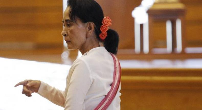 Myanmar's Suu Kyi blames lack of safety regulations for deadly landslide