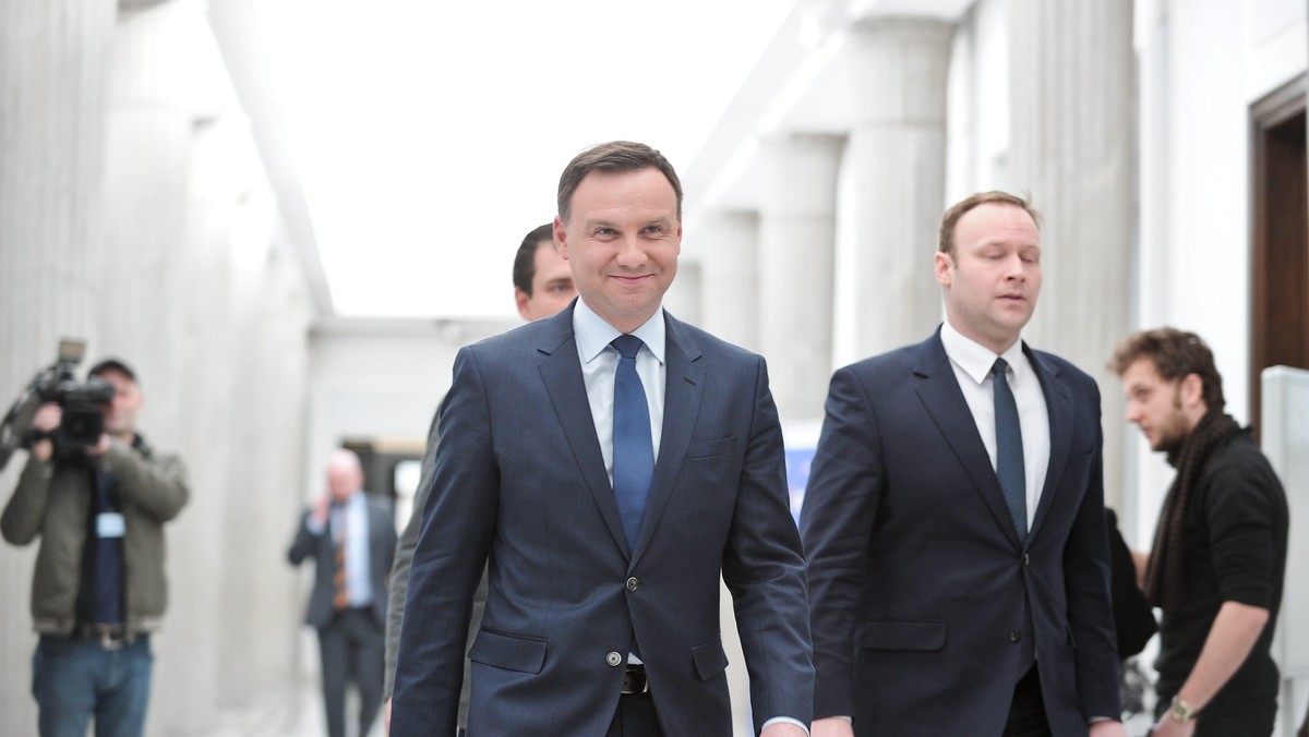 WARSZAWA ANDRZEJ DUDA KONFERENCJA