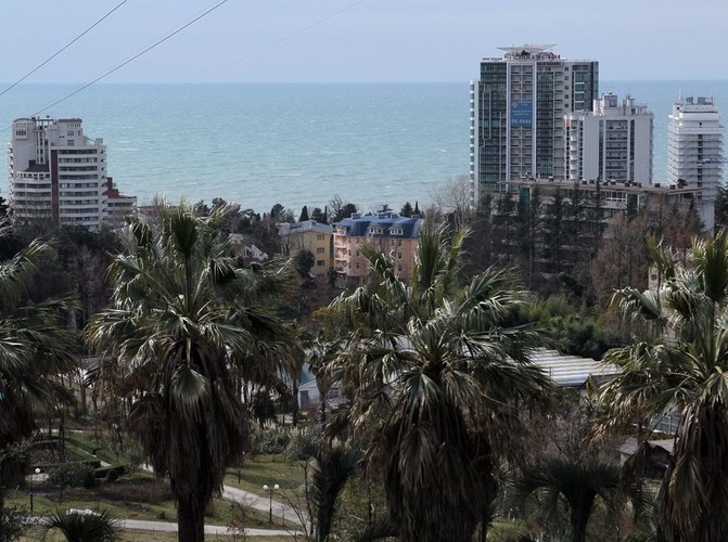 Soczi jest położone nad Morzem Czarnym, na długości aż 147 kilometrów!