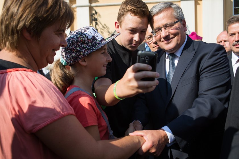 Zrób sobie selfika z... prezydentem