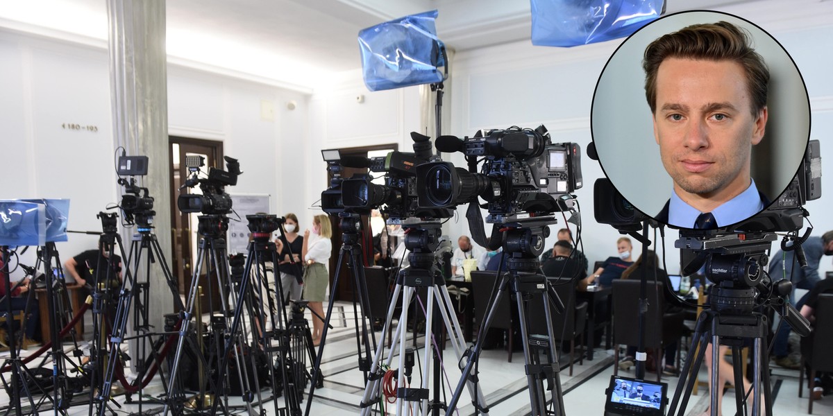 Media zbojkotowały czwartkową konferencję Konfederacji. 