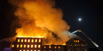 Kto podpalił zabytkowy młyn? Wielki pożar w Tarnowie