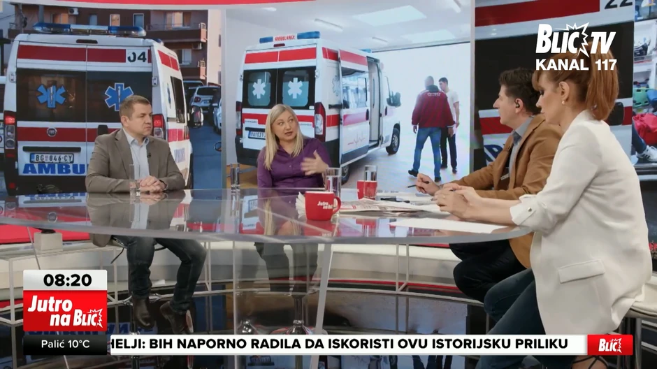 Doktorka Ivana Stefanović i Damir Okanović