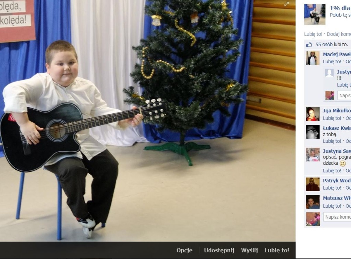 Zdjęcie z oficjalnego profilu na Fb Łukasza Berezaka