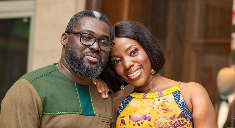 This picture of Shirley Frimpong Manso and Ken Attoh will make your day. 