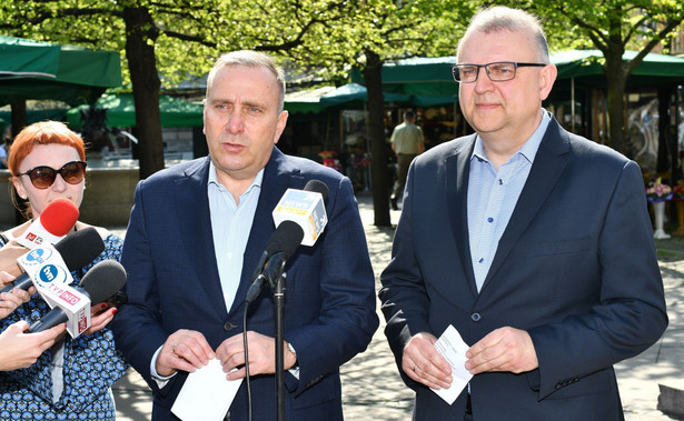 Grzegorz Schetyna i Kazimierz Michał Ujazdowski