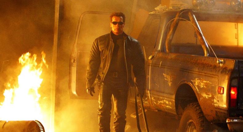 Arnold Schwarzenegger dans Terminator 3: Rise of the Machines