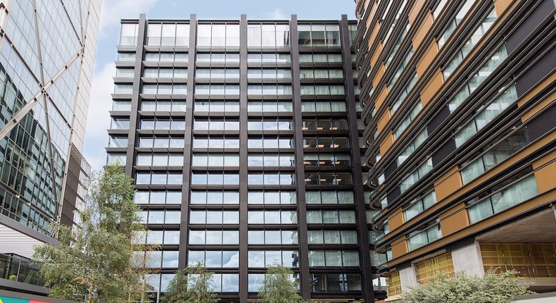 The Principal Place building on the fringe of Shoreditch is now occupied by Amazon.