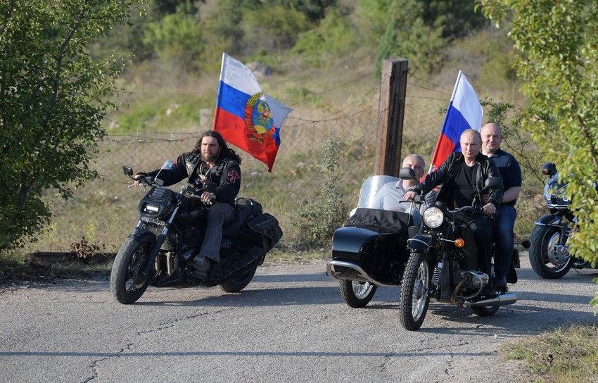 Aleksandar Zaldostanov i Vladimir Putin
