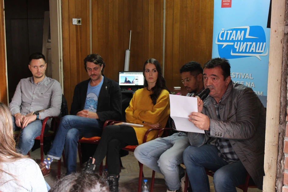 Arsen Arsenović, Miloš Vlalukin, Brankica Sebastijanović, Galeb Nikačević i Slaviša Lekić