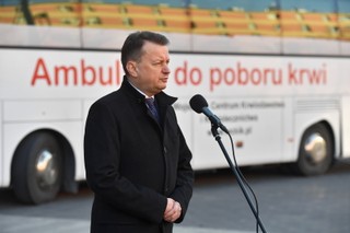 Błaszczak: Podwoiła się liczba osób zgłaszających się do wojska