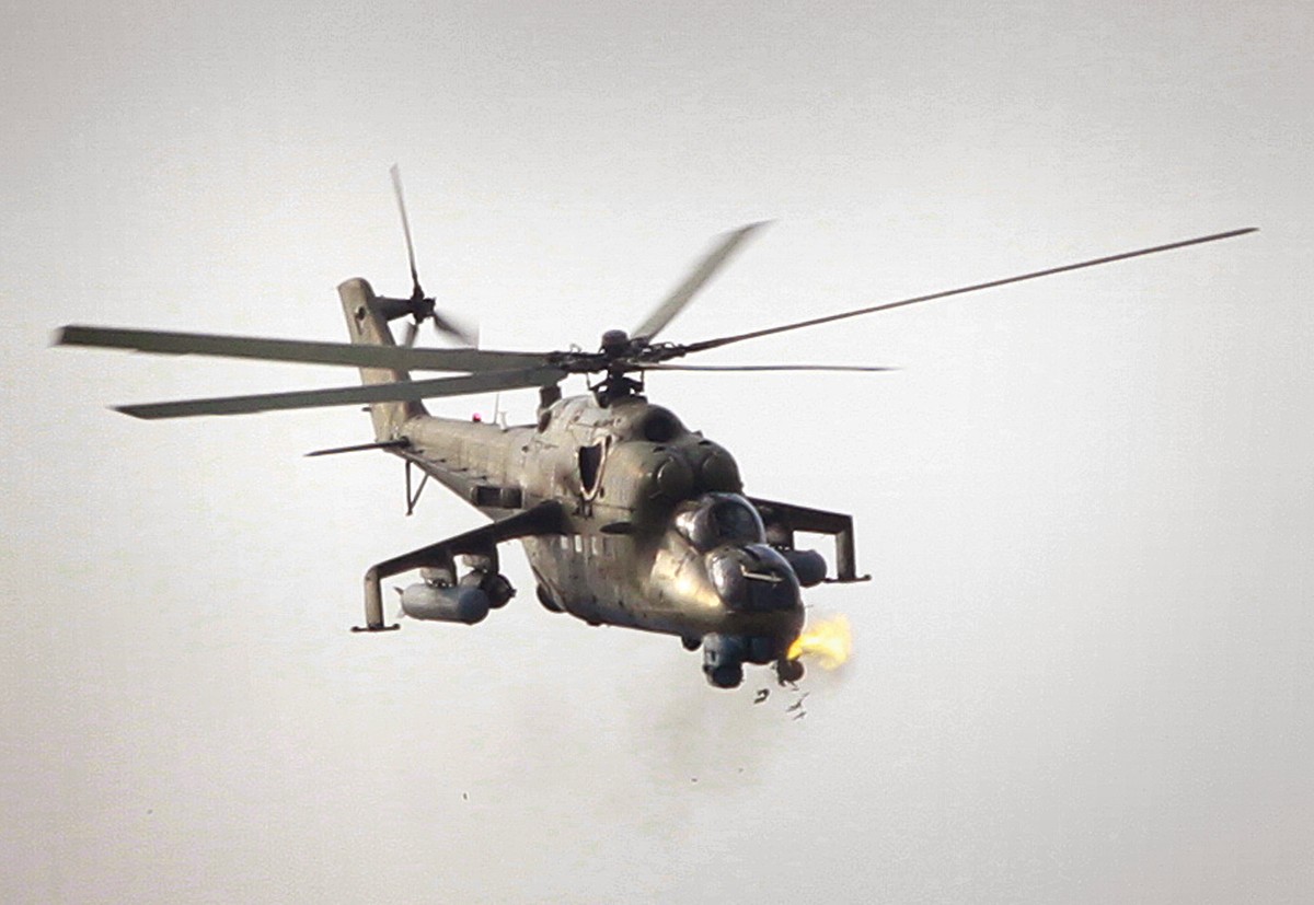 Śmigłowiec w Afganistanie