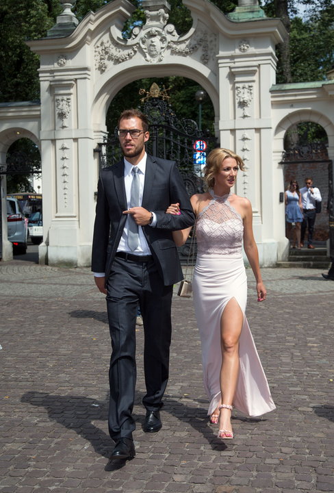 Jerzy Janowicz i Marta Domachowska