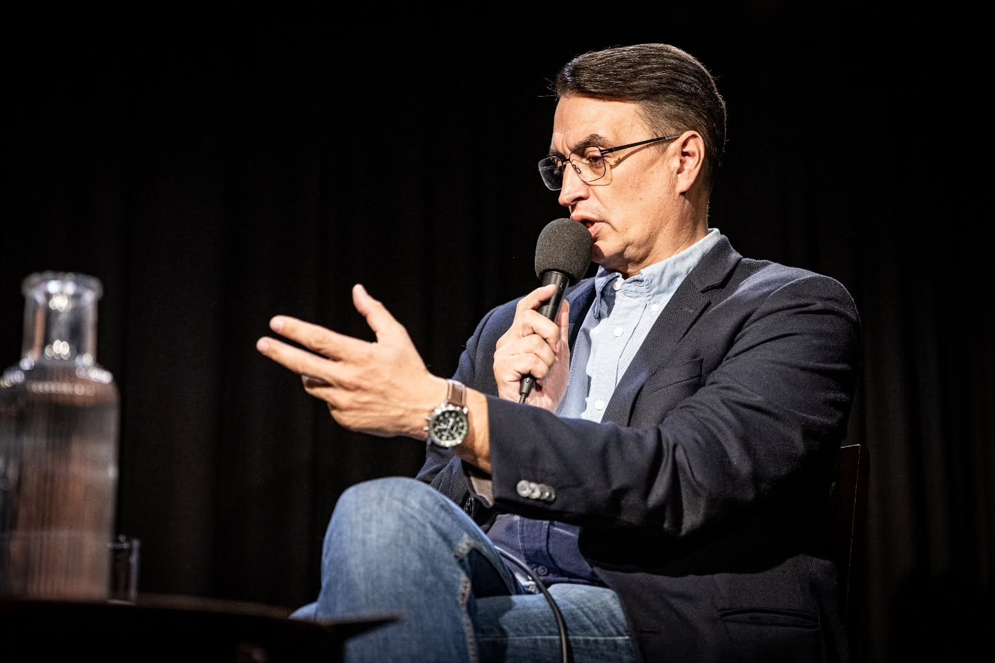 Juraj Rizman dlho nosil tento model okuliarov. 