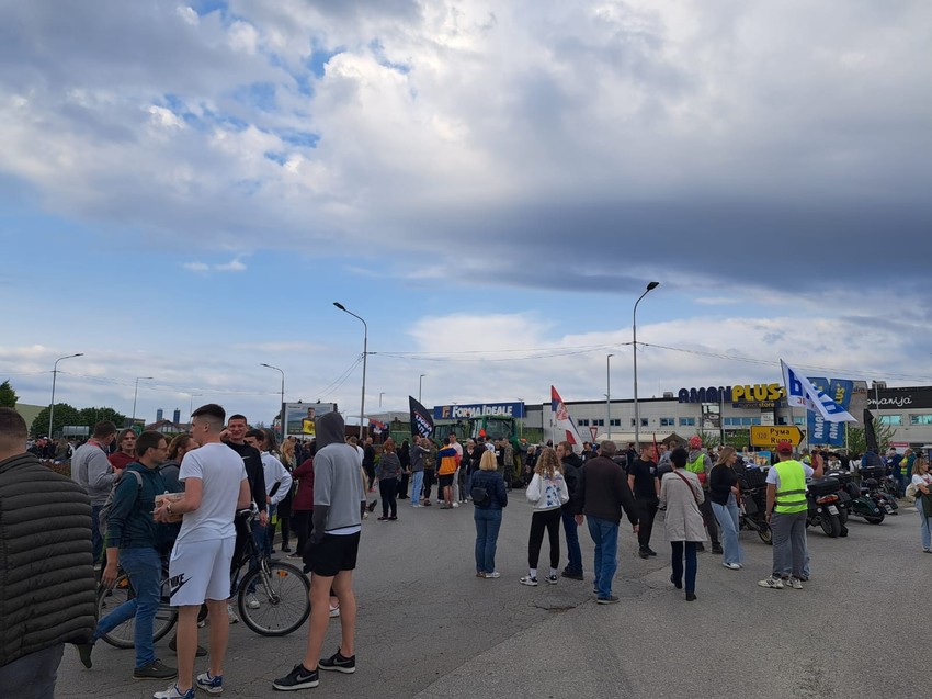 Protest u Sremskoj Mitrovici