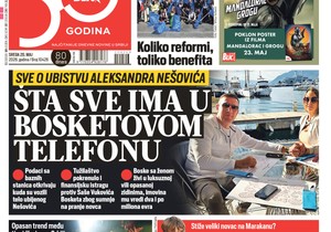 Blic naslovna strana za 20.5.