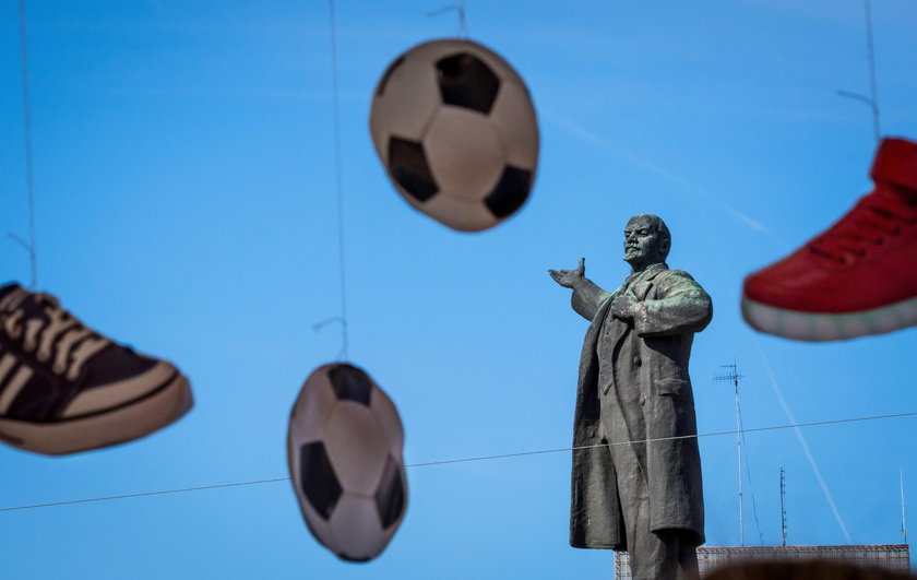 Vladimir Lenin in Yekaterinburg