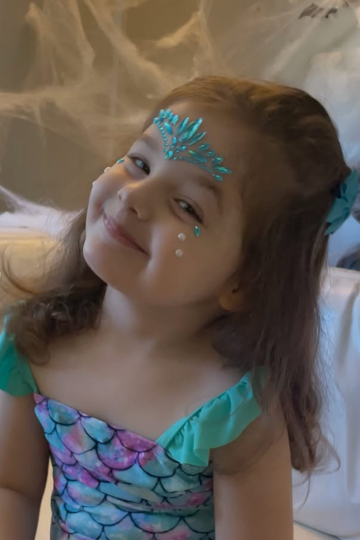 Bronislava Gregušová oslávila Halloween s dcérkou Brianou. 