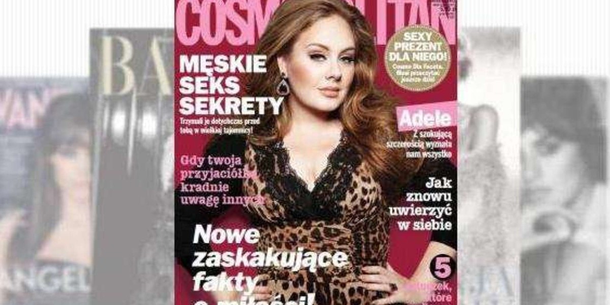 Adele w polskim Cosmo