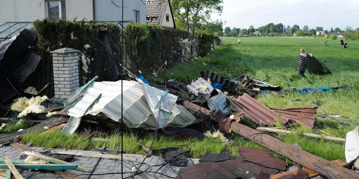 Armagedon pogodowy na Śląsku. Strażacy interweniowali 172 razy