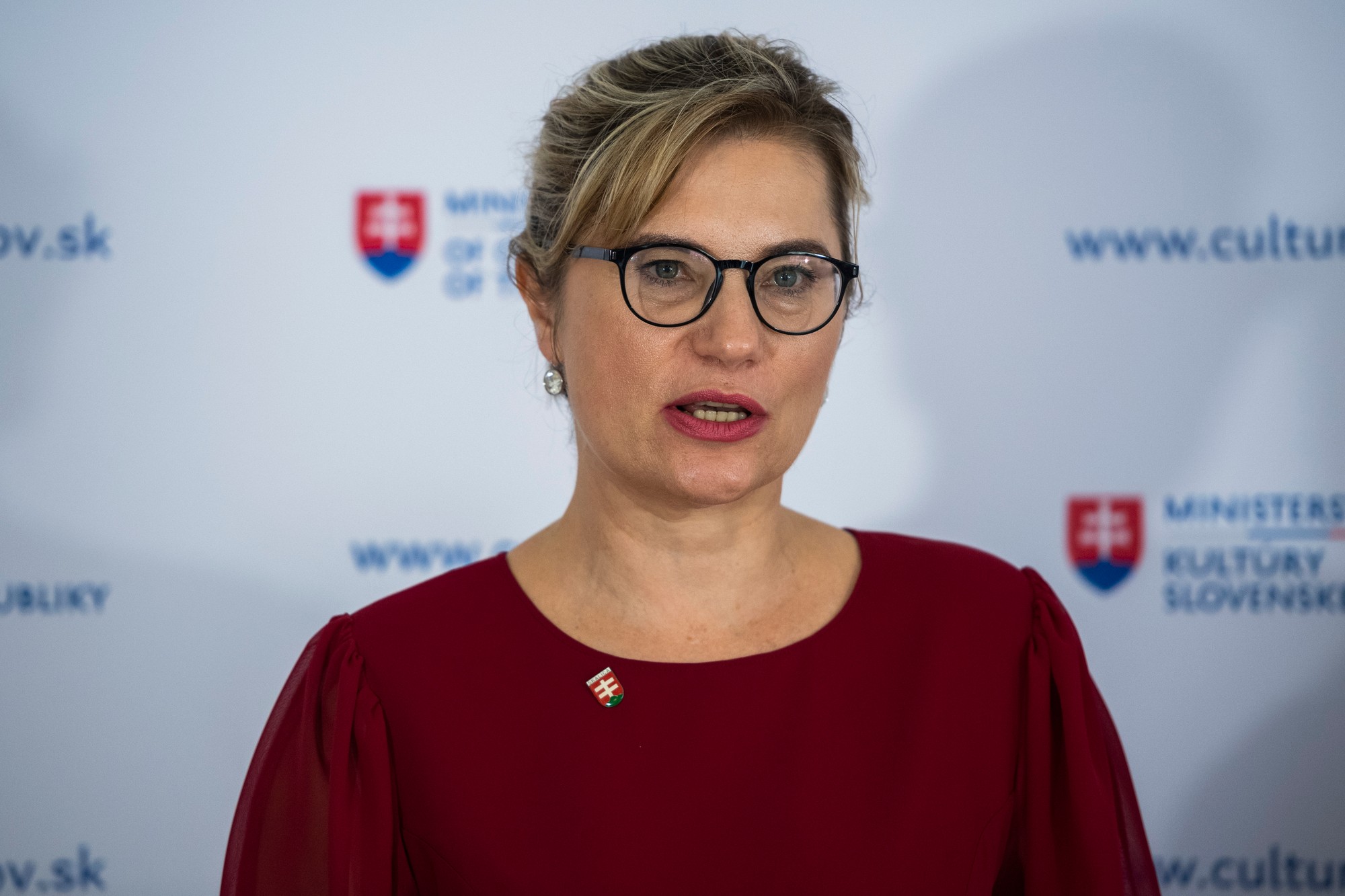 Poslankyňa Anna Mierna.
