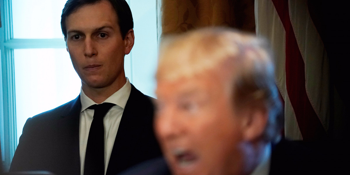 Trump is reportedly souring on Jared Kushner in the White House as Mueller's Russia probe intensifies