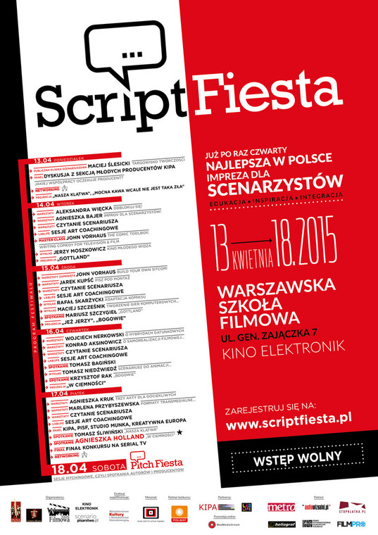 Script Fiesta 2015 - plakat