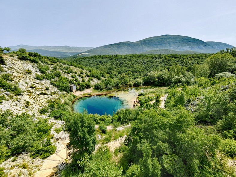 Blue Eye - Veliko Vrilo czyli źródło Rzeki Cetina