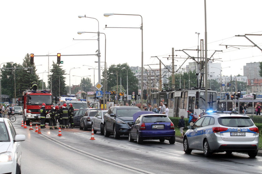 Karambol we Wrocławiu