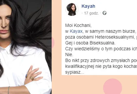 Kayah: nikt przy zdrowych zmysłach nie pyta, kogo kochasz i z kim sypiasz