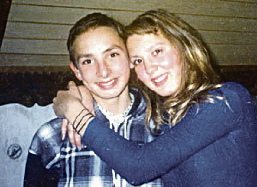 Sanja Milenković sa bratom