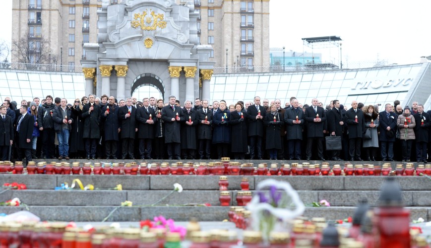 Marsz godności w Kijowie