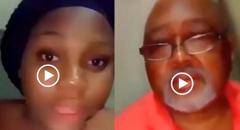 Ghanaian lady exposes friend’s father after sleeping him to retaliate her for snatching her man (video)