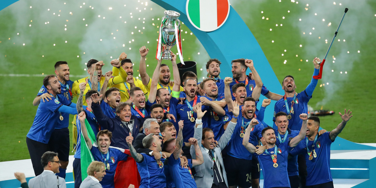 Jeszcze kilka miesięcy temu Włosi cieszyli się z mistrzostwa Europy.