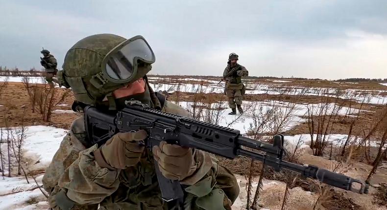Russia ordered troops to cross into rebel-held Ukrainian territory on Monday.