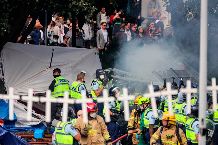 Protest na Novom Zelandu