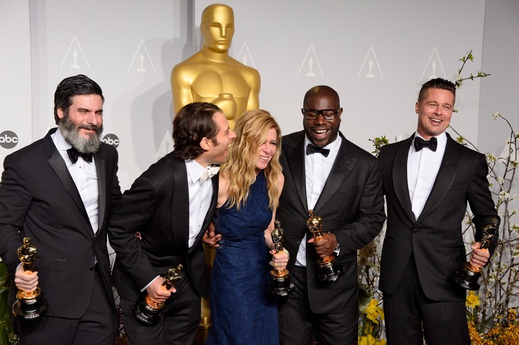 Producenci 'Zniewolnego. 12 Years a Slave' świętują oscarowy sukces (2 marca 2014)