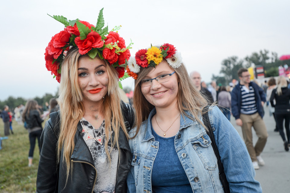 Publiczność drugiego dnia Coke Live Music Festival