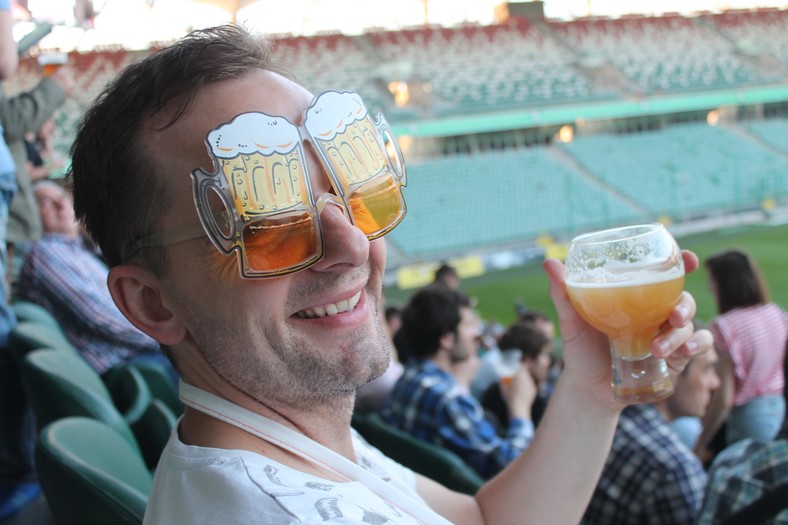 Jedna z edycji Warszawskiego Festiwalu Piwa na stadionie Legii