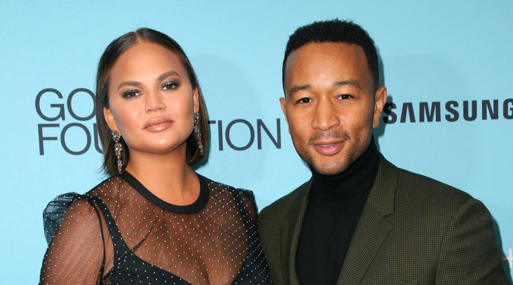 Chrissy Teigen és férje, John Legend /Fotó: Northfoto