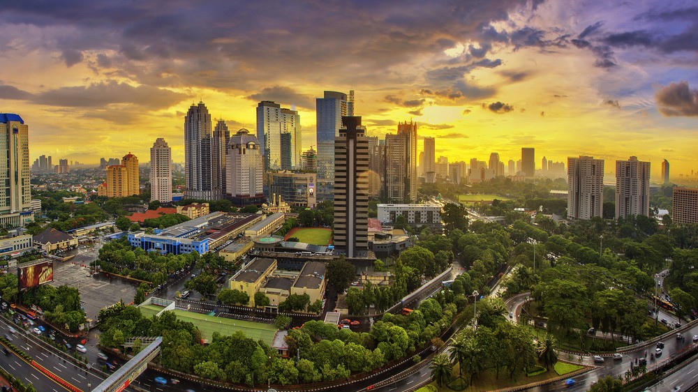 Jakarta je hlavným mestom Indonézie