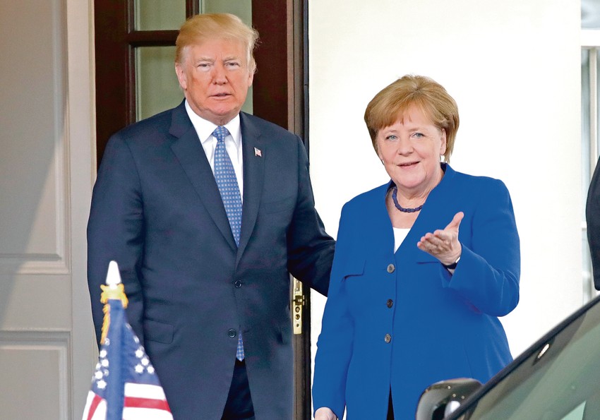 Razgraničenje je bilo tema i telefonskog razgovora Donalda Trampa i Angele Merkel