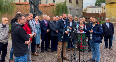 Przerwana konferencja prezesa PSL. Co tam się wydarzyło?