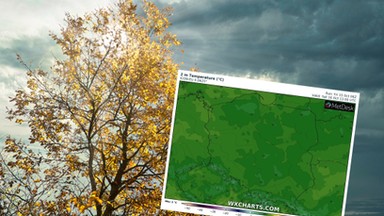 W weekend spadnie temperatura, ale za to przestanie padać deszcz