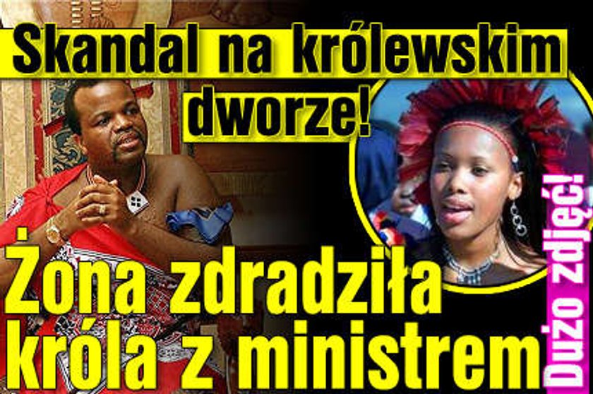 Królowa zdradziła króla z ministrem